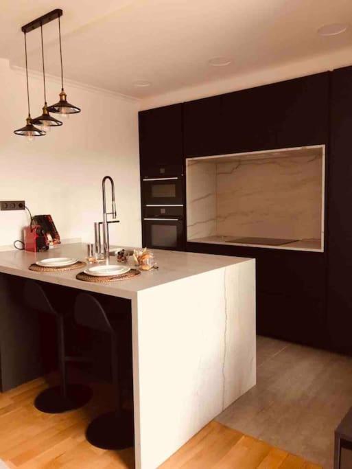 Apartamento Centrico Y Moderno Con Vistas A La Ria Vigo Exterior foto